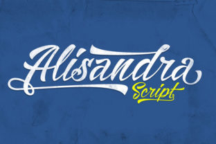 Alisandra: A Beautiful Handwritten Script Font for Elegant Branding