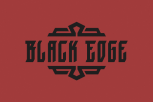 Black Edge: A Modern Blackletter Font for Editorial Design
