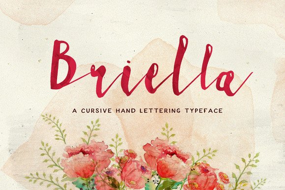 Briella: A Feminine and Simple Cursive Script Font