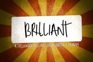 Brilliant: A Bold and Passionate Script Handwritten Font