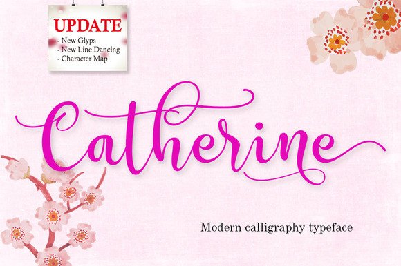 Catherine: A Classy Handwritten Font for Elegant Web Design
