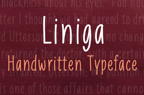 Discover Liniga: A Versatile Handwritten Font for Editorial Design