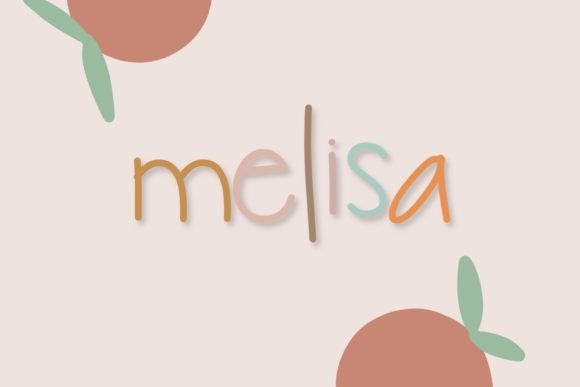 Discover the Elegance of Melisa: A Handwritten Script Font