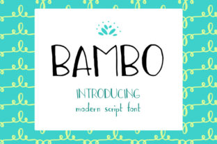 Discovering Bambo: A Versatile Sans Serif for Creative Branding