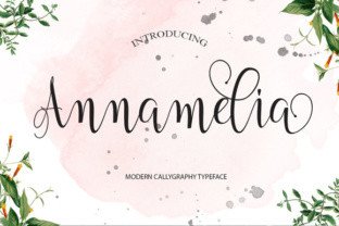 Enhance Your Brand with Annamelia: A Handmade Font