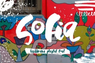 Enhance Your Brand with Sofia: A Playful Script Handwritten Font