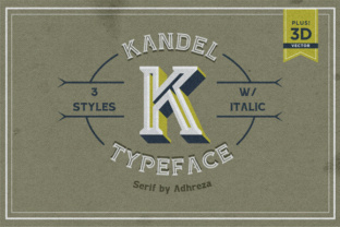 Exploring Kandel: A Bold and Elegant Serif Font