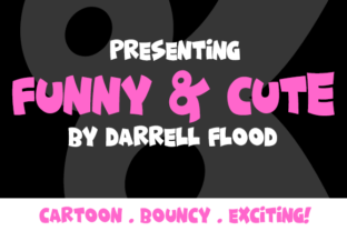 Funny Cute: A Comical Display Font for Engaging Content