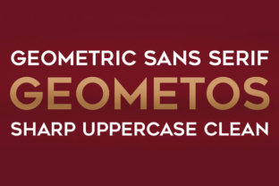 Geometos: A Clean, Sharp Sans Serif for Modern Web Design