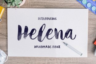 Helena: A Handcrafted Font for Authentic Branding
