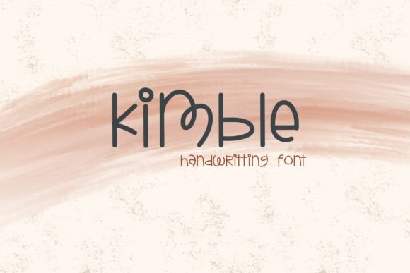 Kimble: The Perfect Script Handwritten Font for Makers