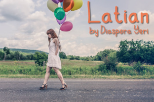 Latian: A Playful Handwritten Font for Creative Web Design