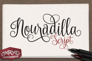 Nouradilla Script: A Beautiful Font for Editorial Design
