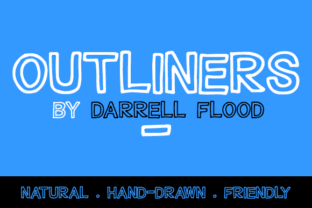 Outliners: A Fun, Hand-Drawn Font for Creative Branding
