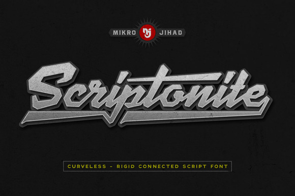 Scriptonite: The Strong, Masculine Font for Bold Campaigns