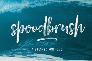 Spoodbrush - Font Duo: A Perfect Script for Handmade Creations