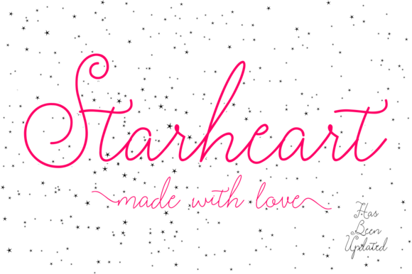 Starheart: A Casual Script Handwritten Font for Elegant Design